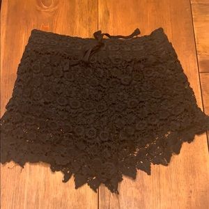 Lace shorts